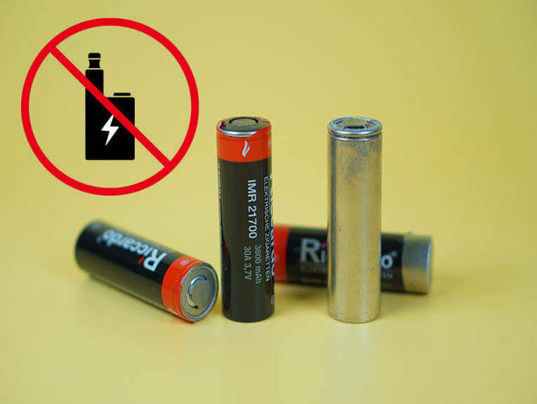 Batterie / Akku Box für 2x 20700 oder 2x 21700 Akkuzellen - Lofertis e- Zigaretten Shop